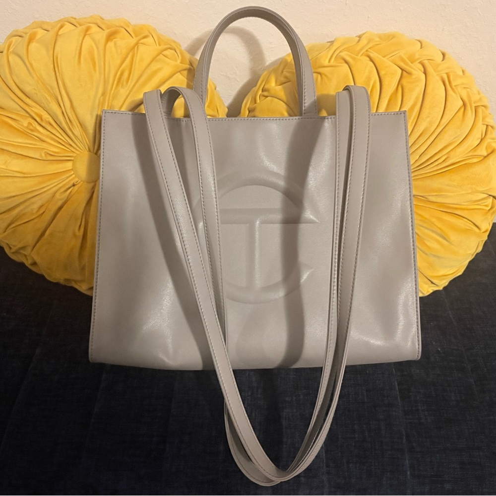 Telfar Medium Shopping Bag - Grey